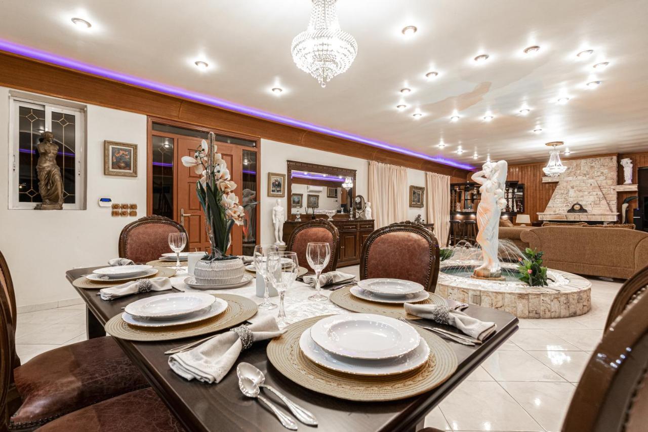 Galadriel Villa With Private Pool & Jacuzzi Kato Yerakarion ภายนอก รูปภาพ